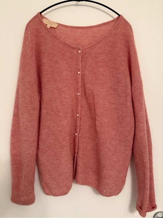 Sezane Sweaters - Sézane Gaspard Cardigan in Rosewood